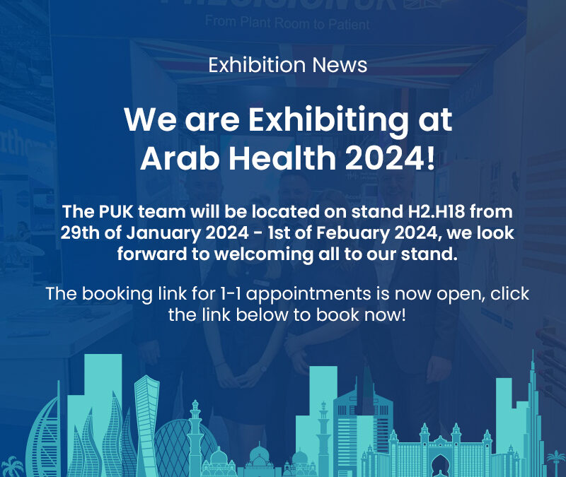We are exhibiting at Arab Health 2024!